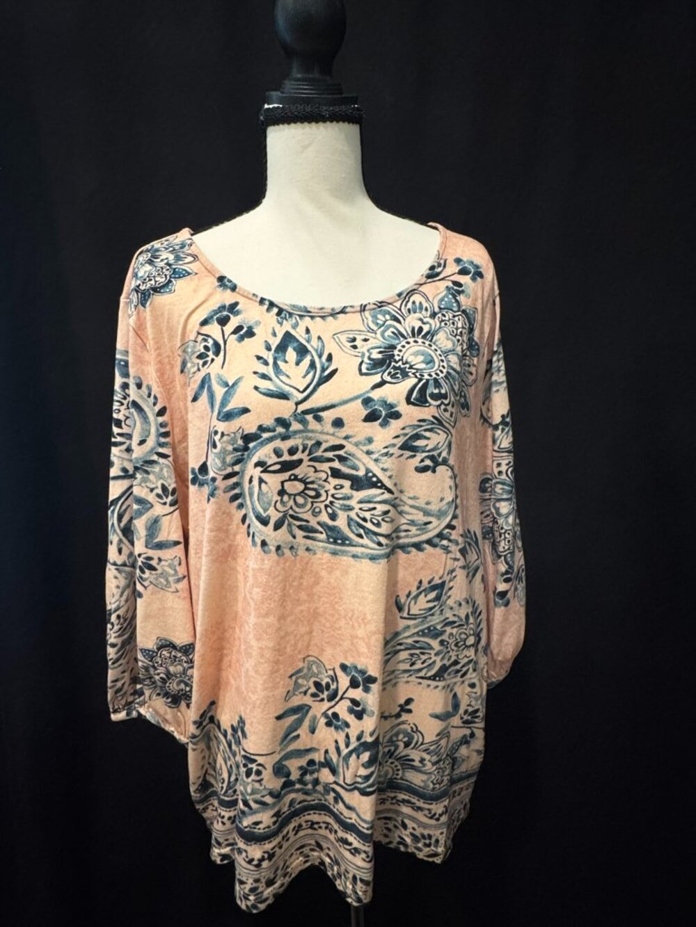 Chico's Paisley Top, Size 3